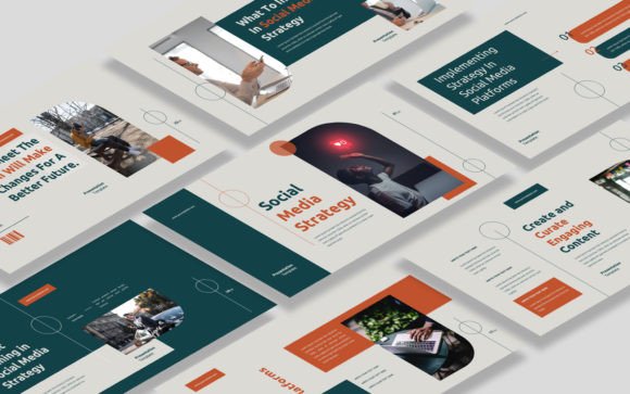 Download Social Media Strategy Keynote Template - Premium Resources