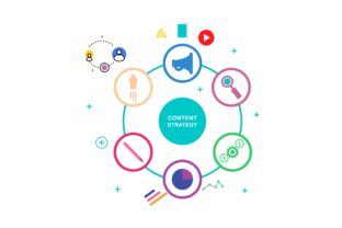 Download Flat Web Content Social Media Strategy - Premium Bundle